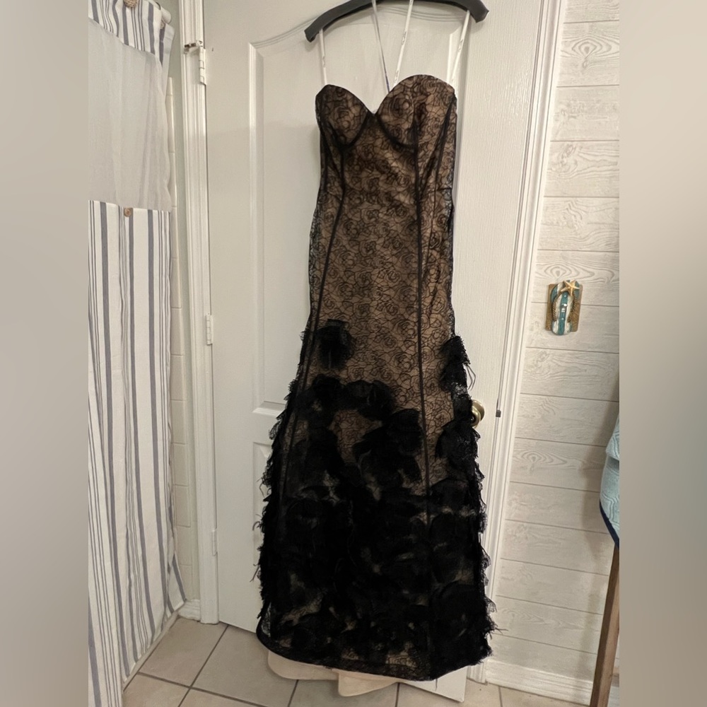 Oscar de la Renta Gown Brand New, Worn ONCE 100% Authentic! Size 12/42EU/8(M)US - Picture 5 of 16